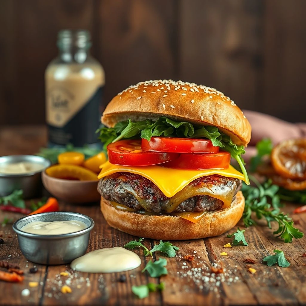 Wagyu beef burgers