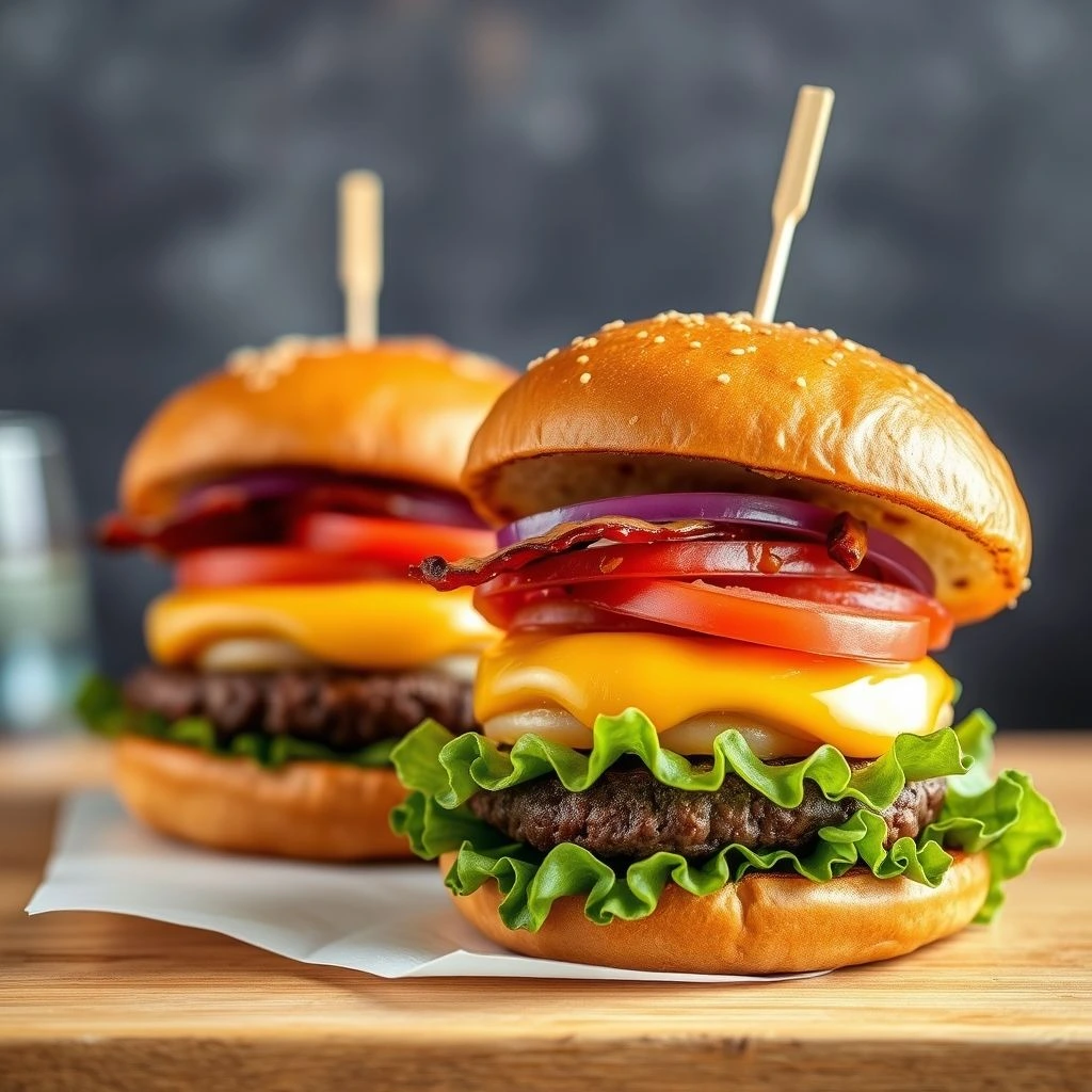 Wagyu beef burgers